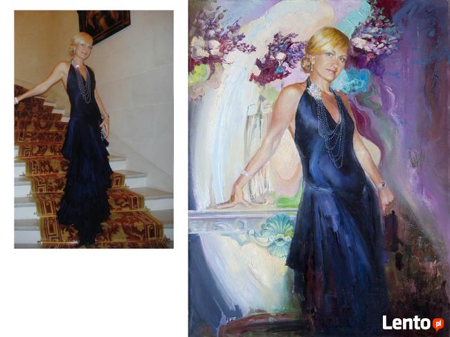 Malarstwo, portrety na zamówienie. Oryginalna, autorska tech.