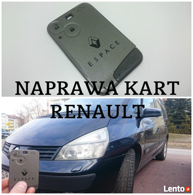 Dorabianie Kodowanie Naprawa Kart Kluczyków Renault