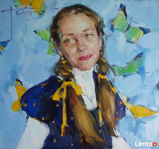 Malarstwo, portrety na zamówienie. Oryginalna, autorska tech.