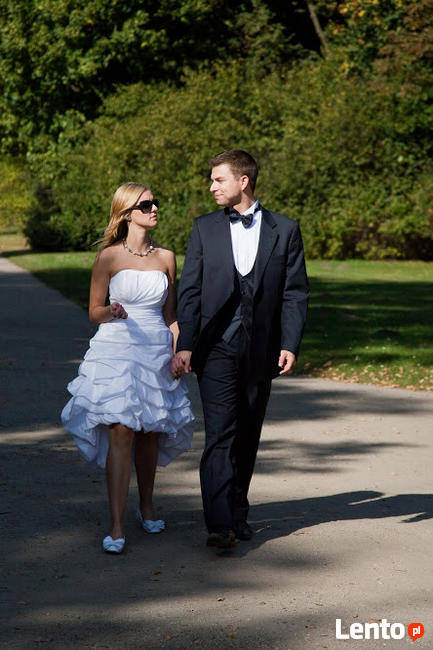 suknia ślubna 2w1 biała