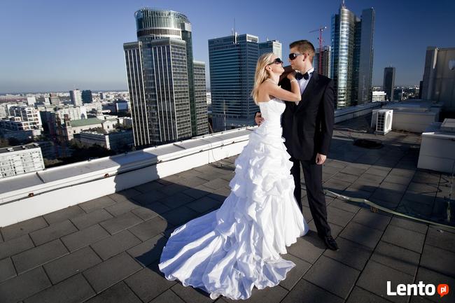 suknia ślubna 2w1 biała