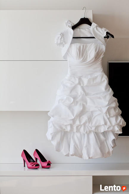 suknia ślubna 2w1 biała