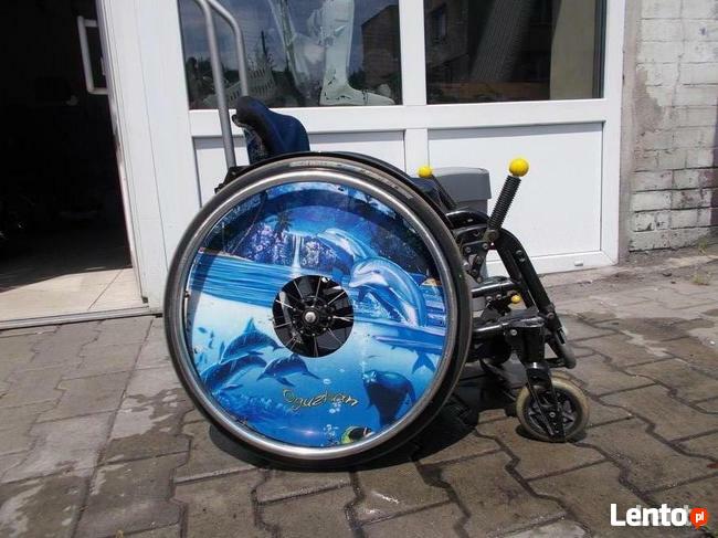 Wózek inwalidzki dziecięcy aktywny