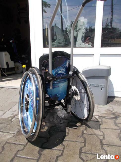 Wózek inwalidzki dziecięcy aktywny