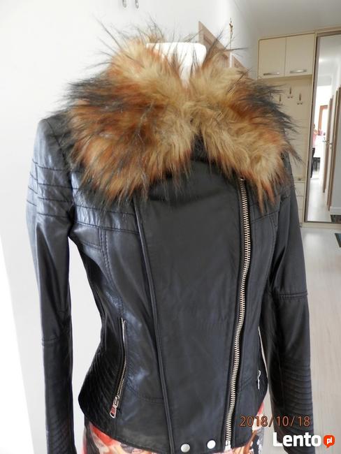 Kołnierz Futrzany Jenot Bardzo Puszysty z Połyskiem Etola