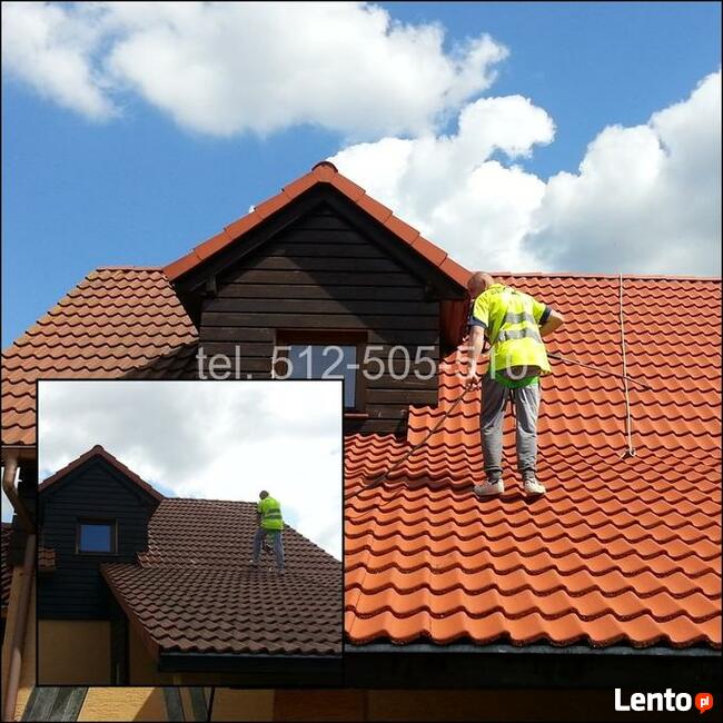 Czyszczenie dachów, mycie elewacji, mycie kostki brukowej