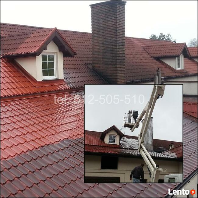 Czyszczenie dachów, mycie elewacji, mycie kostki brukowej