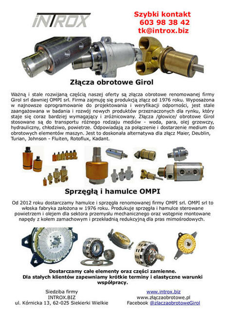 Złącze do wody 3/8 nie Maier Deublin Johnson