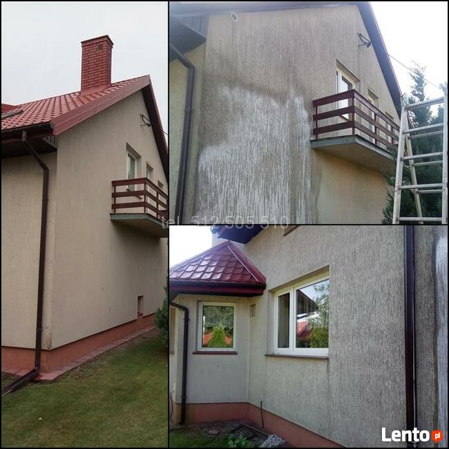 Czyszczenie dachów, mycie elewacji, mycie kostki brukowej