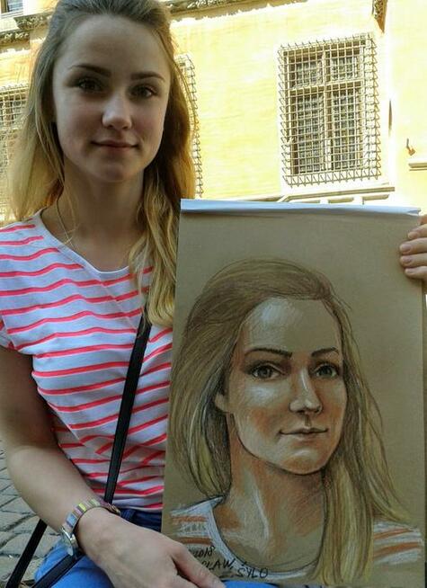 Portret lub karykatura, na żywo, ze zdjęcia, na imprezie