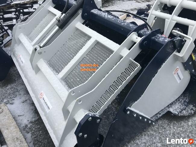 Szufla do zadawania pasz KOŁASZEWSKI z frezem hydraulicznym