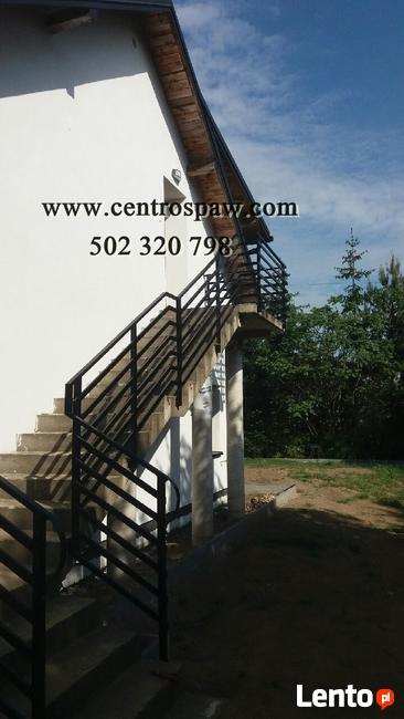 Balustrada balkonowa taras poręcz barierka