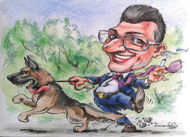 Portret lub karykatura, na żywo, ze zdjęcia, na imprezie