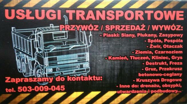 TRANSPORT SPRZEDAŻ PRZYWÓZ WYWÓZ