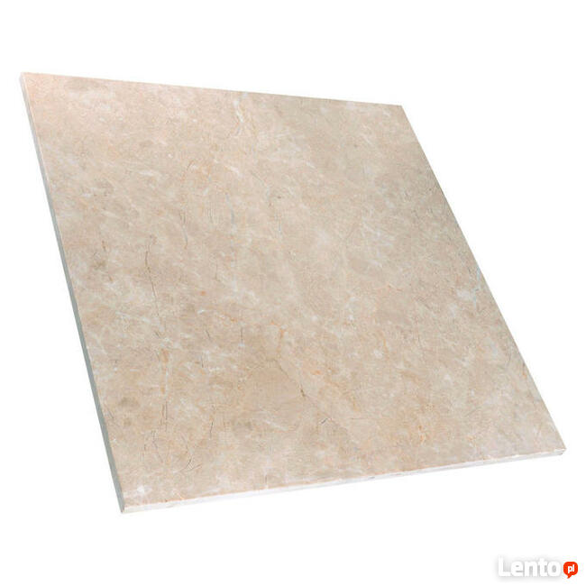 Płytki marmurowe Crema Mar 60x60x2 szlif, beżowe, ściany,
