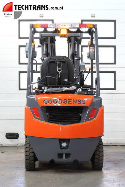 Wózek widłowy NOWY 1500 kg chiński przesuw boczny wideł UDT