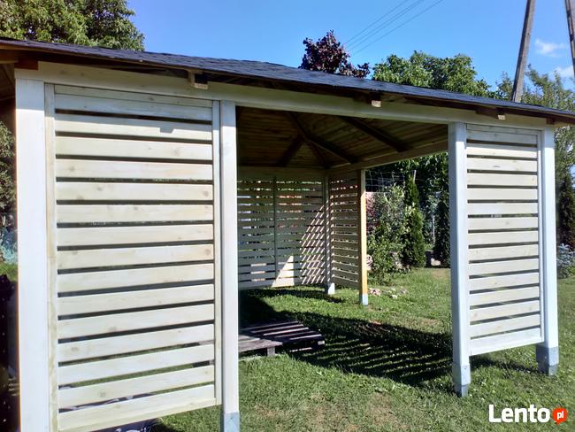 WIATY Garażowe CARPORT Altana WIATA