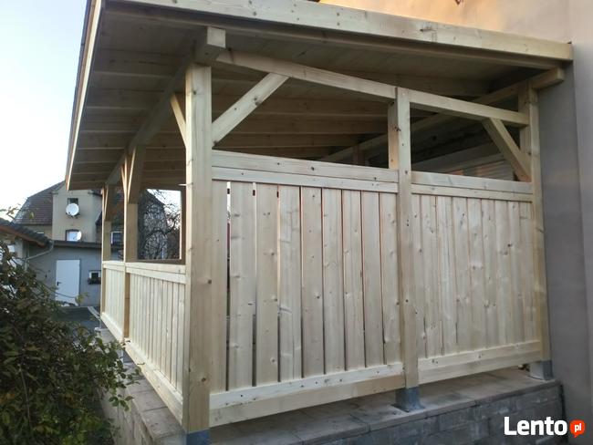 WIATY Garażowe CARPORT Altana WIATA