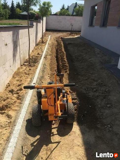 Usługi ogrodnicze trawa z rolki nawadnianie ogrodu trawnik