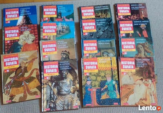 Ilustrowana historia świata, zestaw 70 tomów - J. Marseille