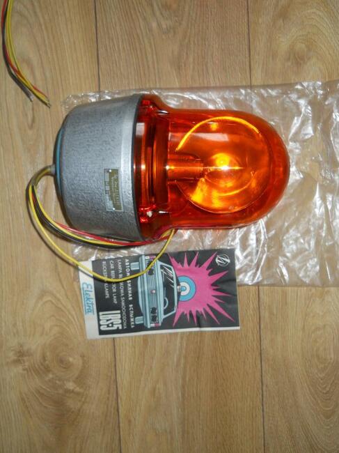 Lampa ostrzegawcza Kogut LBS-5 ELEKTRA 1985 r