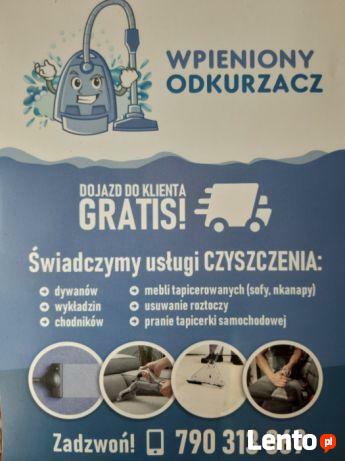 PRANIE TAPICERKI MEBLOWEJ/SAMOCHODOWEJ