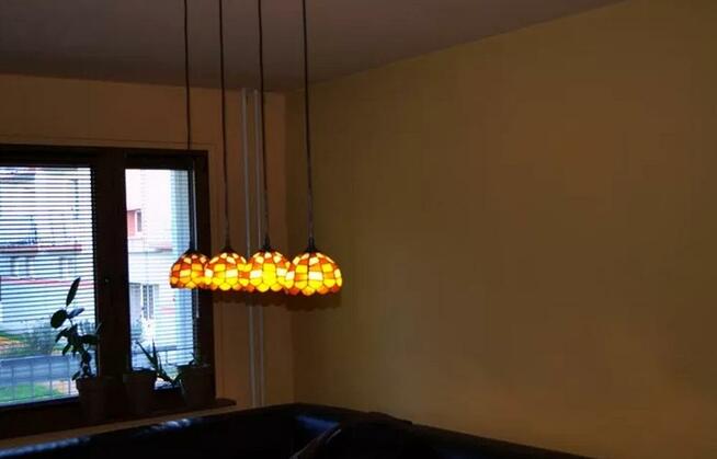 Lampy witrażowe + lampka (SZKŁO)