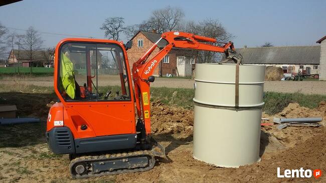 Usługi Minikoparką Oczyszczalnie Przydomowe