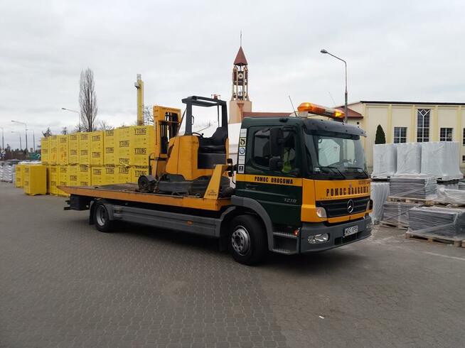 Wózek widłowy transport rak bułgar linde hyster gpw