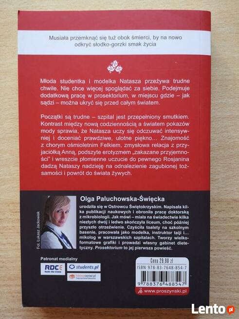 Prosektorium, Olga Paluchowska-Święcka - sprzedam książkę