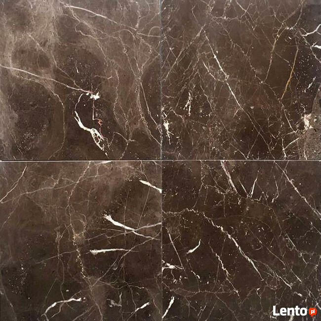 Płytki marmurowe kamień polerowany 30x30 emperador dark