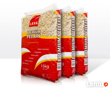 Pellet Pelet LAVA 6mm 100% trociny iglastej wysoka jakość