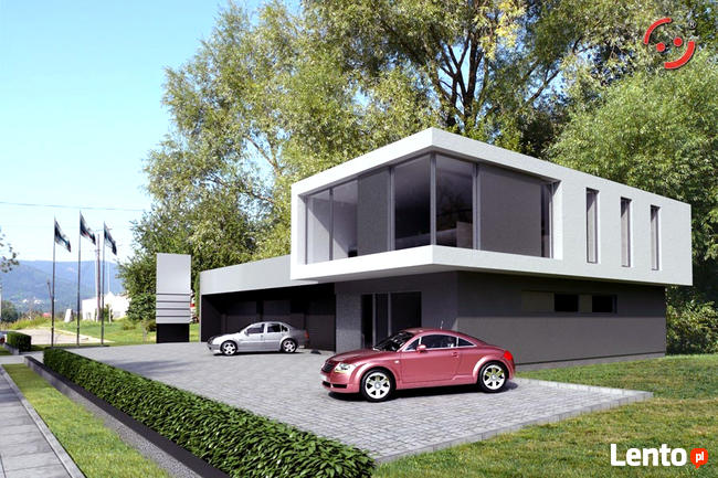 Nowoczesny warsztat samochodowy GOTOWY projekt PS-SS-V3 EKO