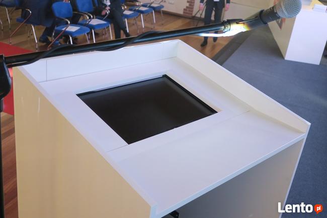 Mównica wynajem, mównica multimedialna, ekran