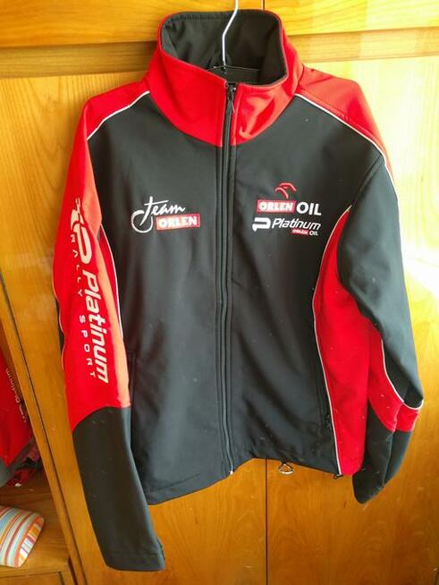 Kurtka Orlen team Softshell platinum