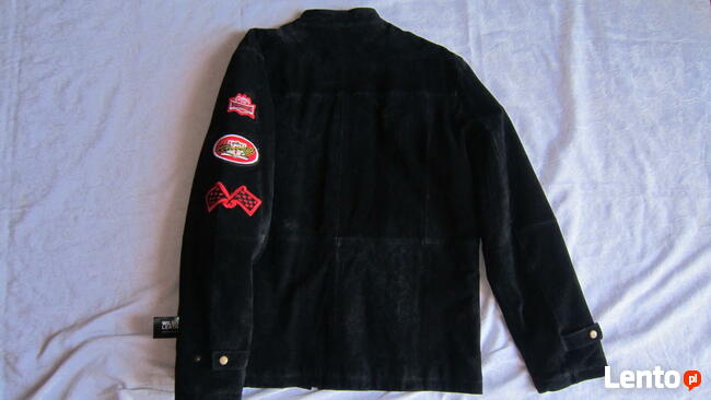 NOWA CZARNA ZAMSZOWA KURTKA ZE STANÓW WILSONS M
