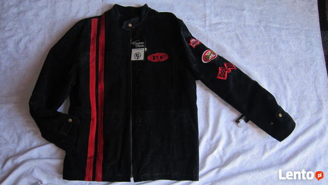 NOWA CZARNA ZAMSZOWA KURTKA ZE STANÓW WILSONS M