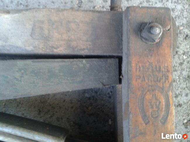 Antyk stara wyżymaczka ang./USA drewniana, 80 zł.