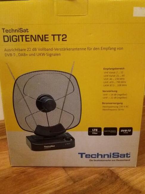 Sprzedam antenę TechniSat digitenne tt2 -Używana tylko przez