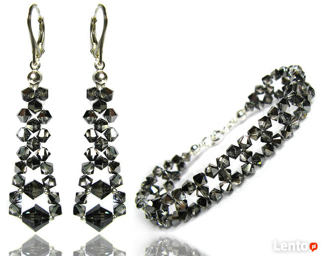 Biżuteria Ślubna Swarovski niedrogo