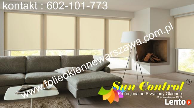 Rolety przeciwsłoneczne od Producenta montaż Warszawa