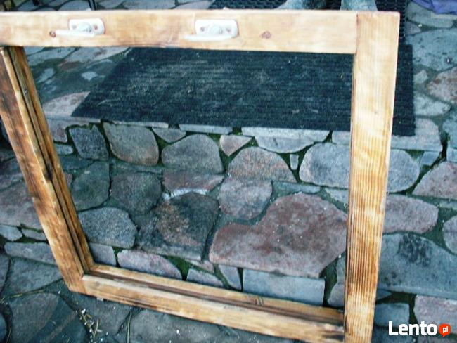 Rama okienna lustro aranżacja wnętrz obraz okno loft 81x77