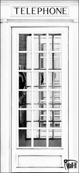 Fototapeta do szkoły angielska budka telefoniczna czerwona