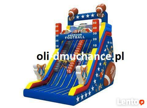 Zamek dmuchany tor przeszkód zjezdzalnia plac zabaw Producen