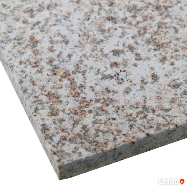Płytki kamienne granitowe płomien g682 60x60 tarasy elewacje