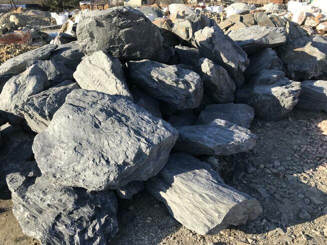 SKAŁA ŁUPEK FILITOWY Skałka Filit Fyllitowy Fyllit Warszawa