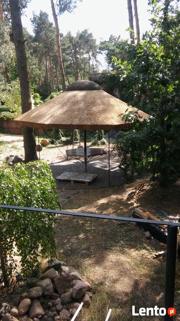 Remont renowacją dachów trzcinowych