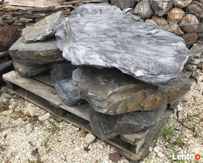 SKAŁA ŁUPEK FILITOWY Skałka Filit Fyllitowy Fyllit Warszawa