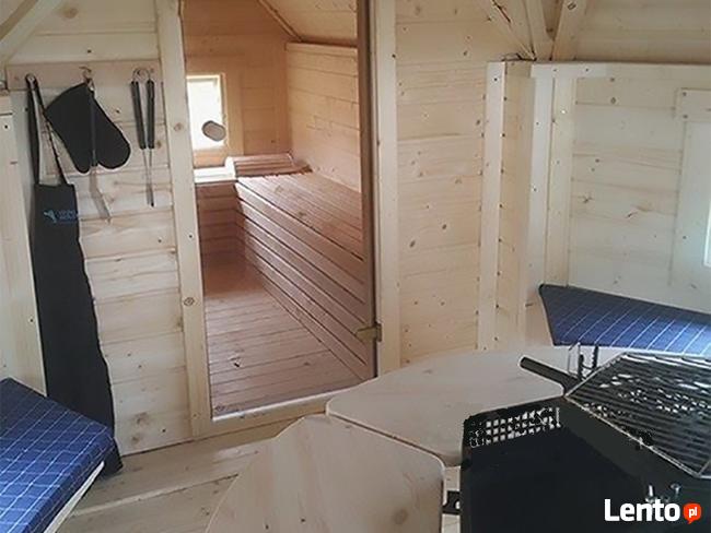 Grill Altana Grillowa z przedłużeniem np. na saunę