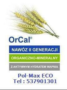Wapno OrCal szybko i skutecznie odkwasza glebę.